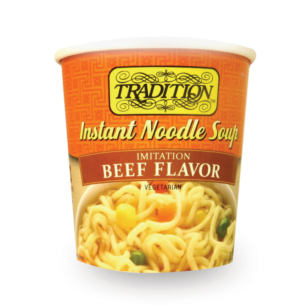 Tradition Beef Flavor Instant Noodle Soup