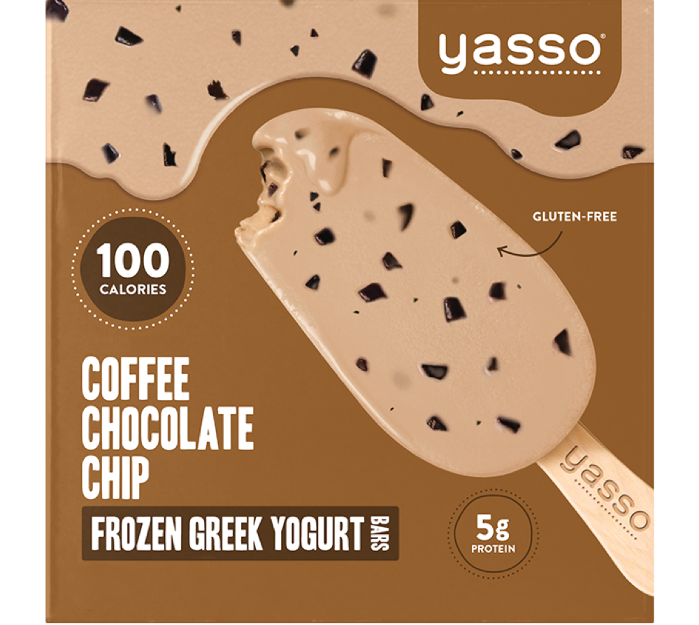Yasso Frozen Coffee Chocolate Chip Greek Yogurt Bars