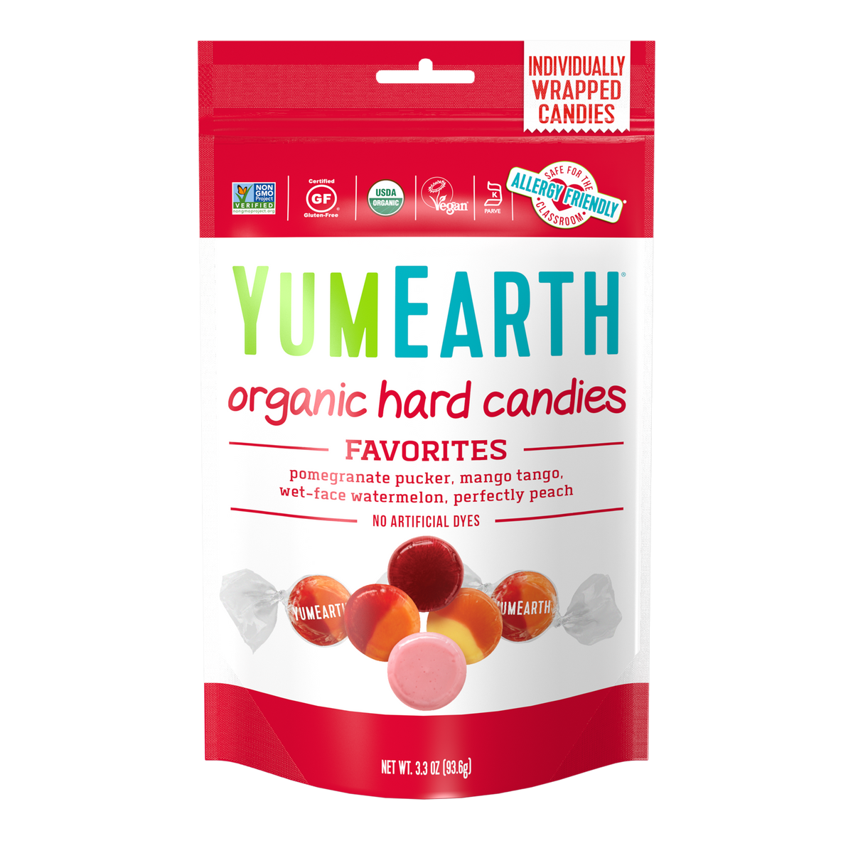 YumEarth Organic Favorite Fruit Hard Candies