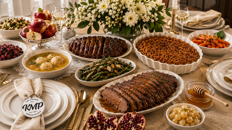 Gather. Celebrate. Savor. A Rosh Hashanah Table from The KMP