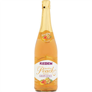 Kedem Sparkling Peach Grape Juice