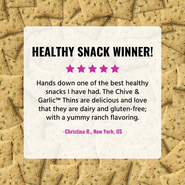 Every Body Eat Chive & Garlic Snack Thins