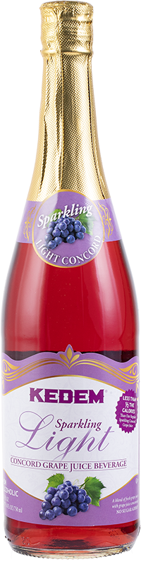Kedem Sparkling Light Concord Grape Juice