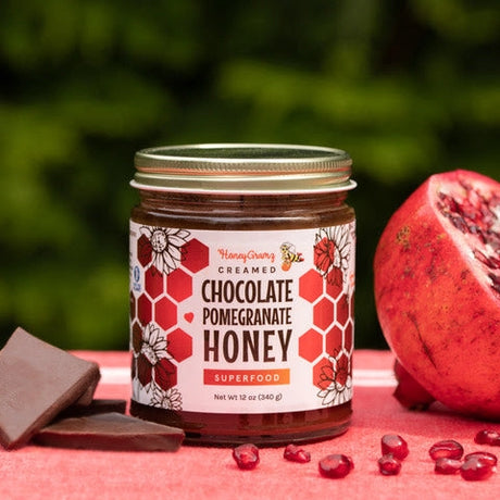 HoneyGramz Chocolate Pomegranate Honey