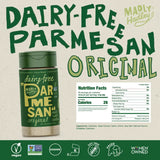 Madly Hadley Dairy-Free Grated Parmesan, Original