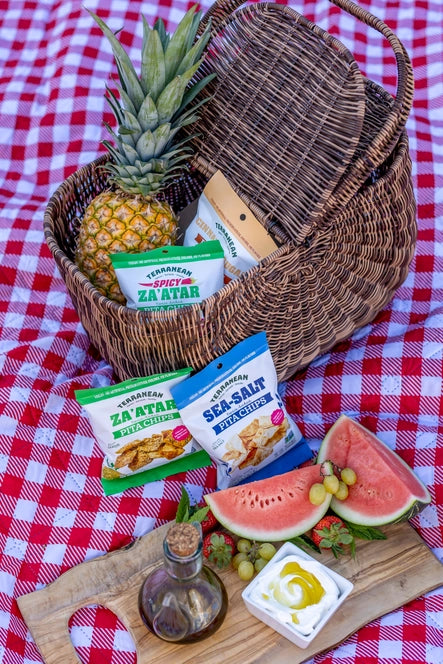 Terranean Sea Salt Twice-Baked Pita Chips