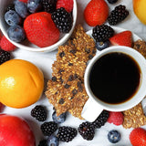 Flackers Organic Flax Seed Crackers, Cinnamon & Currant