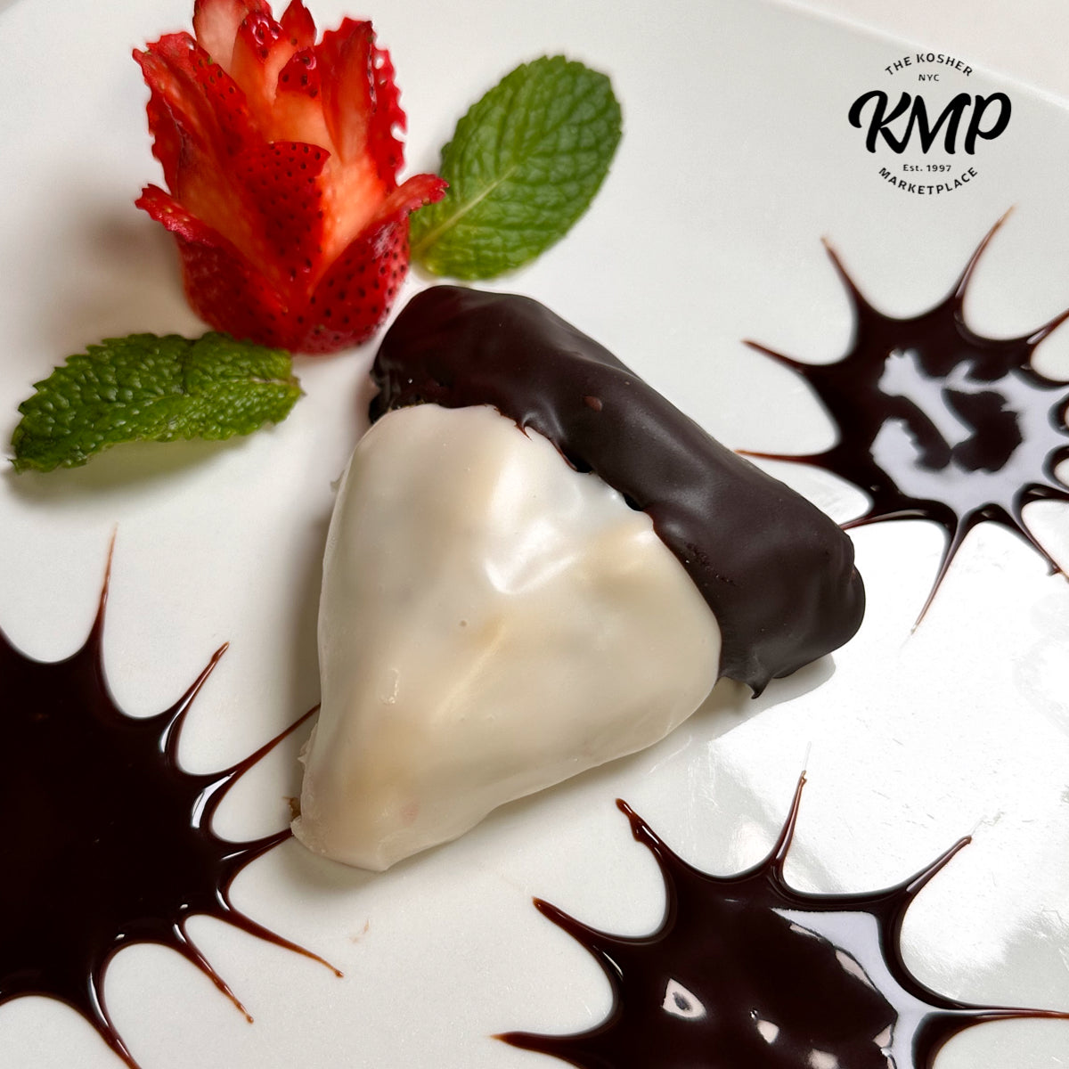 Black & White Decadence Hamantaschen
