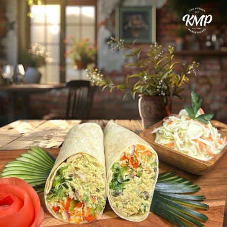 Bombay Curry Chicken Wrap