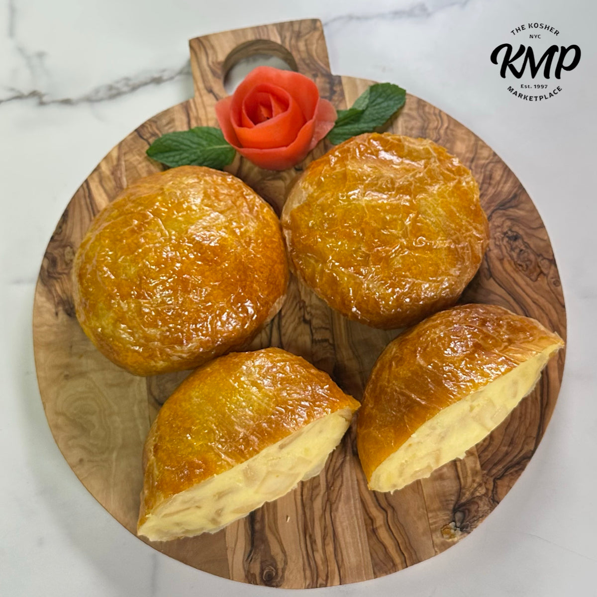 Potato Knishes with Caramelized Onions