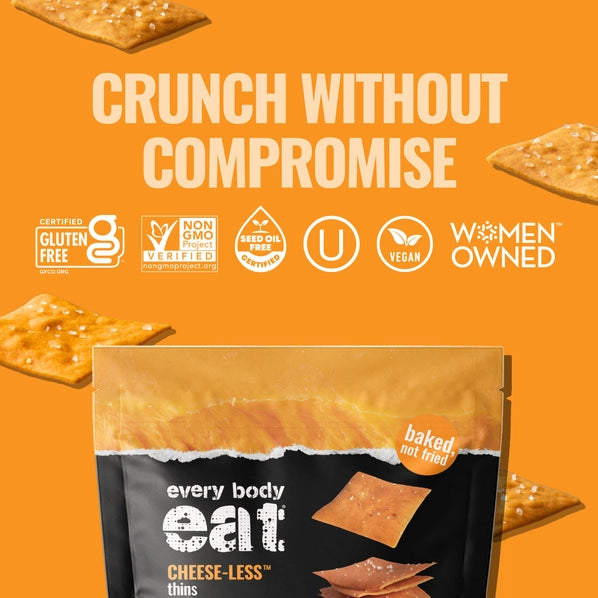 Every Body Eat Cheese-Less Snack Thins