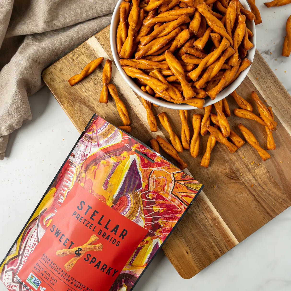 Stellar Pretzel Braids - Sweet & Sparky 5oz