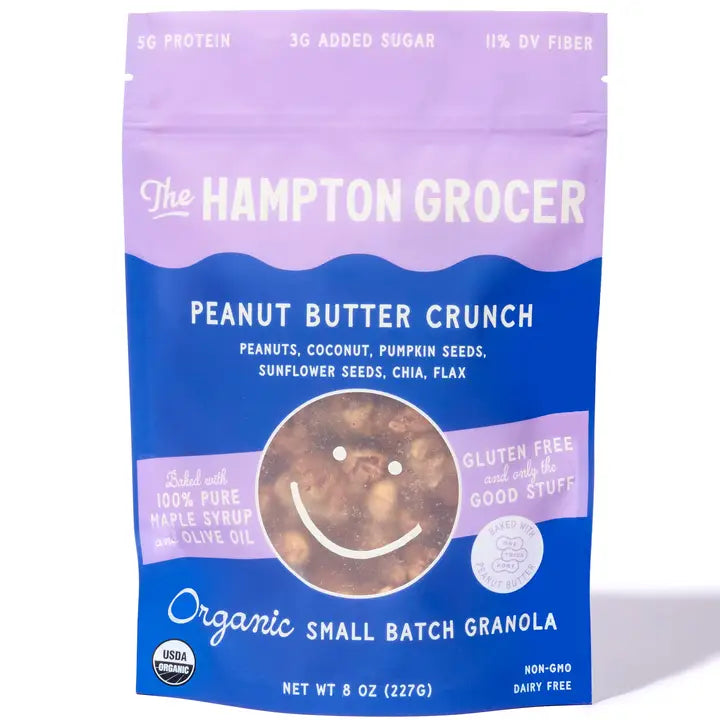 Organic Peanut Butter Crunch Granola (w/ One Trick Pony Pb)