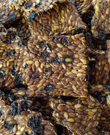 Flackers Organic Flax Seed Crackers, Cinnamon & Currant