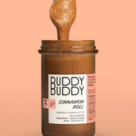 BUDDY BUDDY Organic Cinnamon Roll Almond Nut Butter