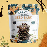 Seedly, Vanilla Crunch, Dark Chocolate Bark, 3.6 oz.