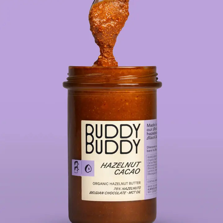 BUDDY BUDDY Organic Hazelnut Cacao Nut Butter