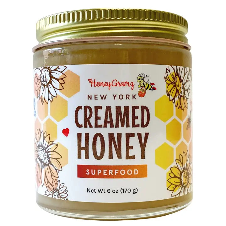 HoneyGramz Pure Creamed Honey