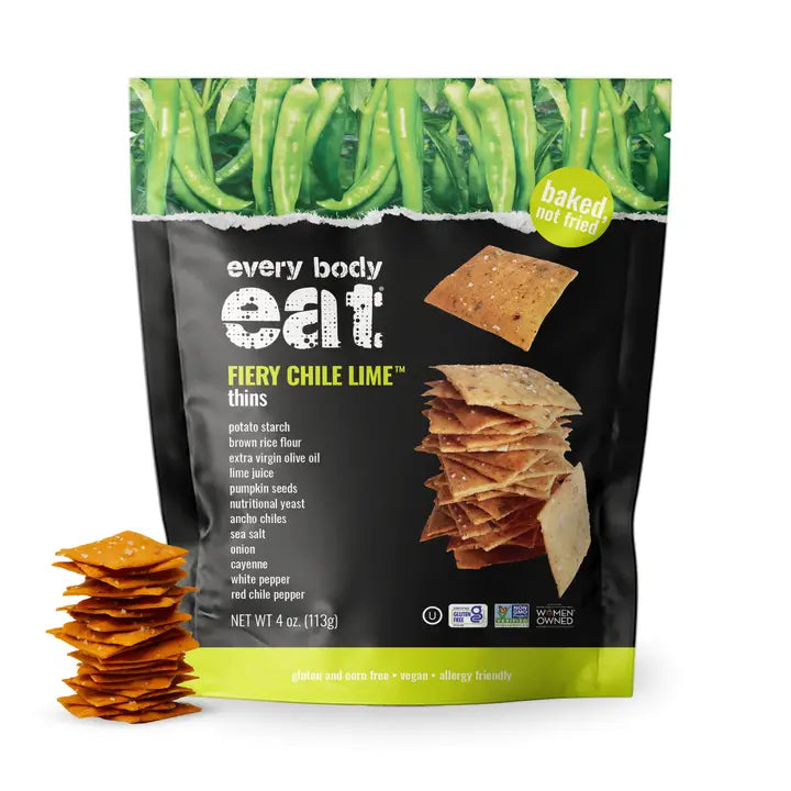 Every Body Eat Fiery Chile Lime Snack Thins