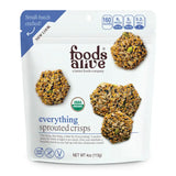 Foods Alive Everything Organic Sprouted Crisps-Gluten Free