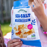 Terranean Sea Salt Twice-Baked Pita Chips
