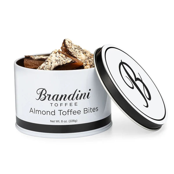 Brandini Toffee Tin Almond Toffee Bites
