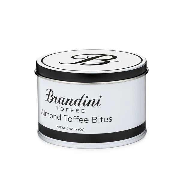 Brandini Toffee Tin Almond Toffee Bites