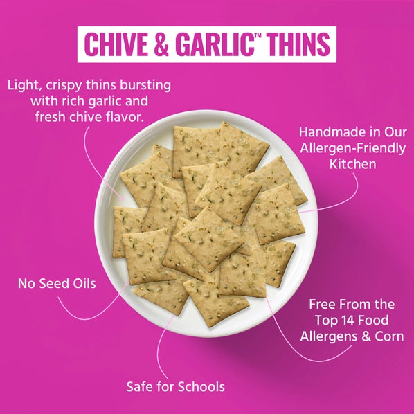 Every Body Eat Chive & Garlic Snack Thins