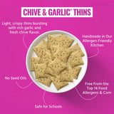 Every Body Eat Chive & Garlic Snack Thins