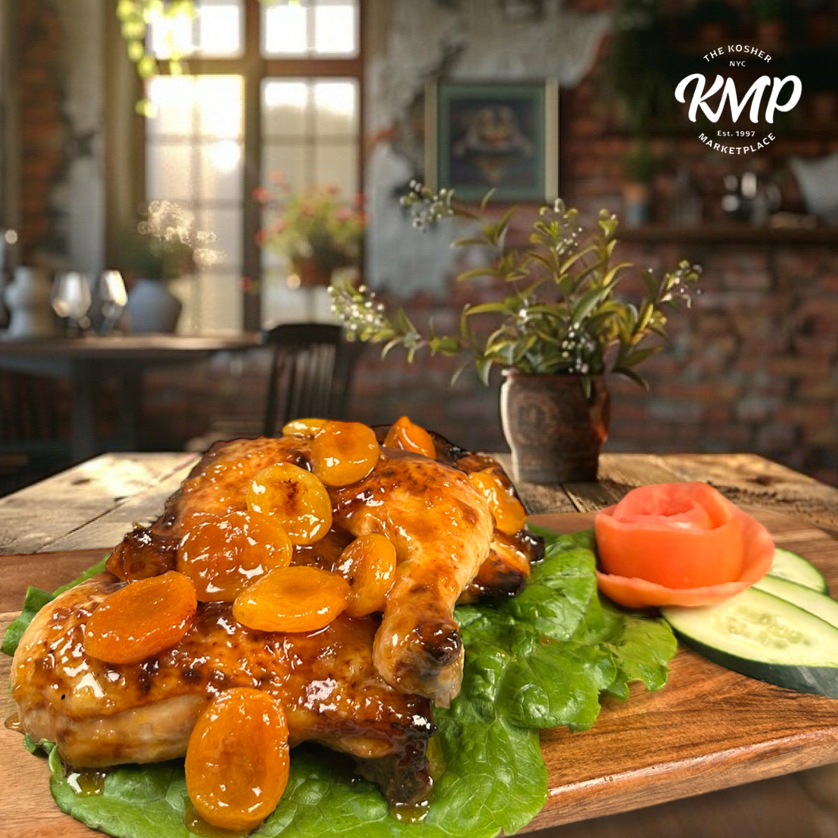 Apricot-Glazed Chicken