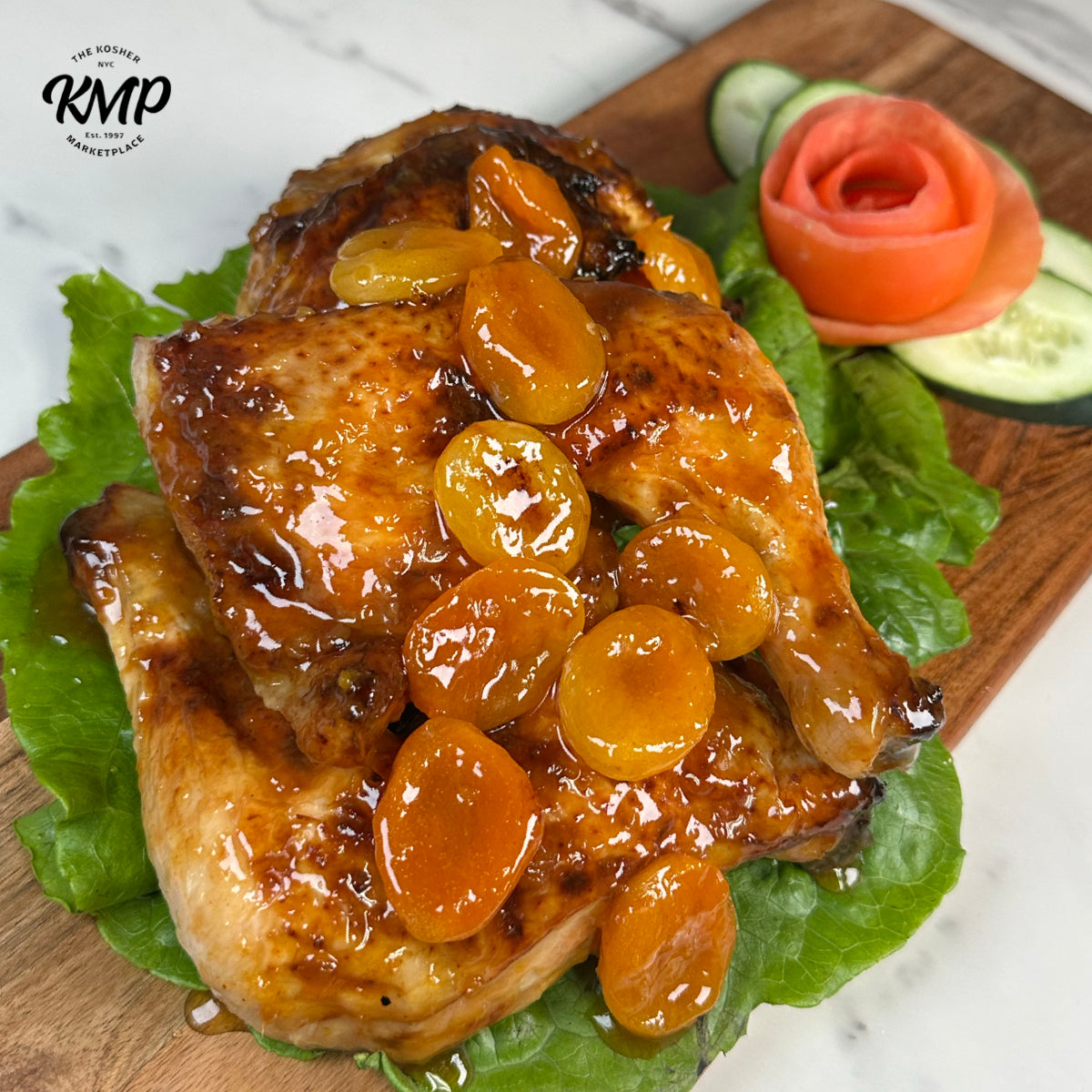 KFP Apricot-Glazed Chicken