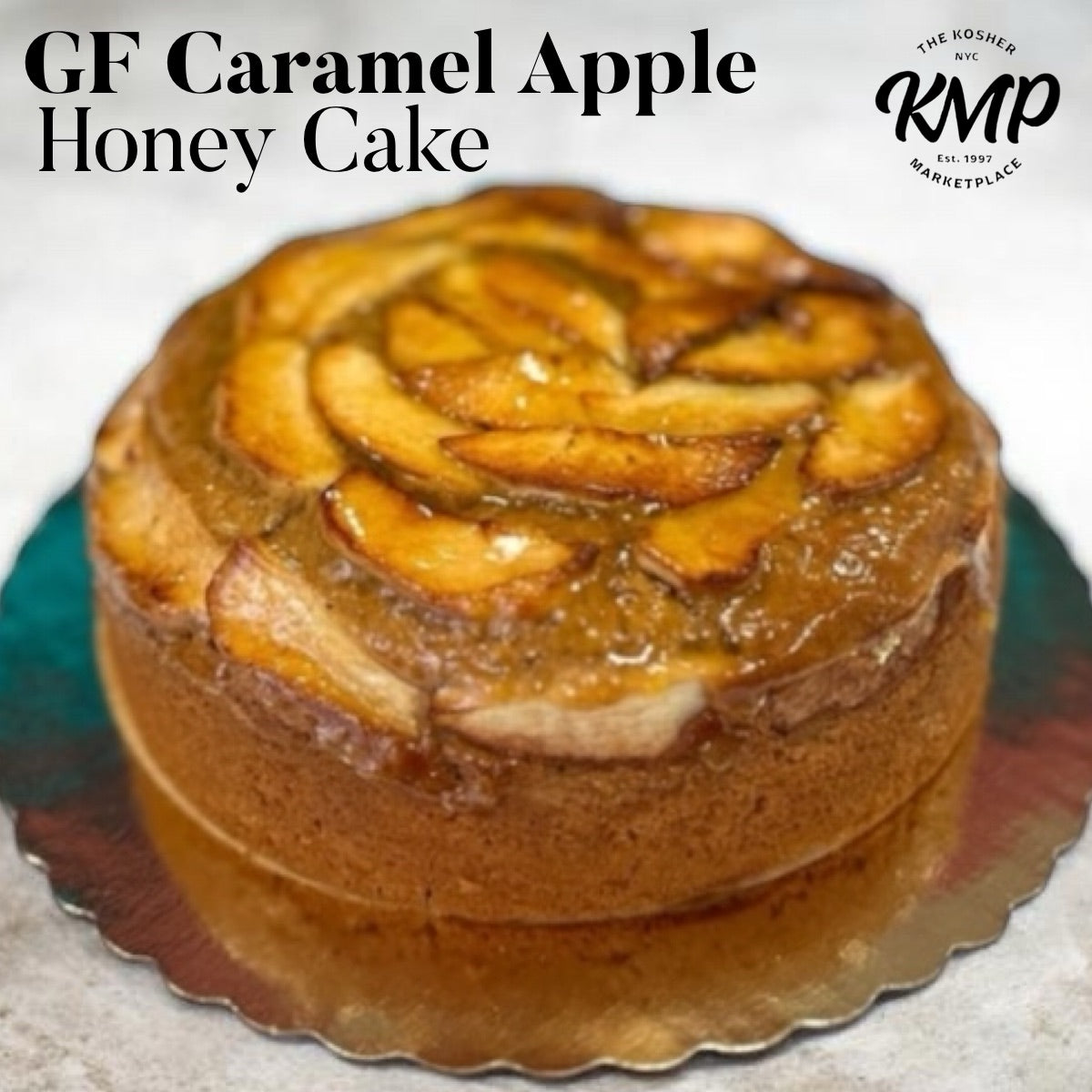 Gluten-Free Caramel Apple Honey Cake