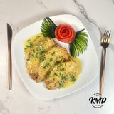Boneless Chicken Francese with Lemon & Herb