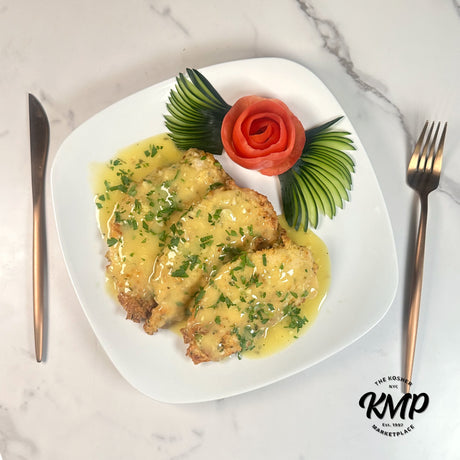 Boneless Chicken Francese with Lemon & Herb
