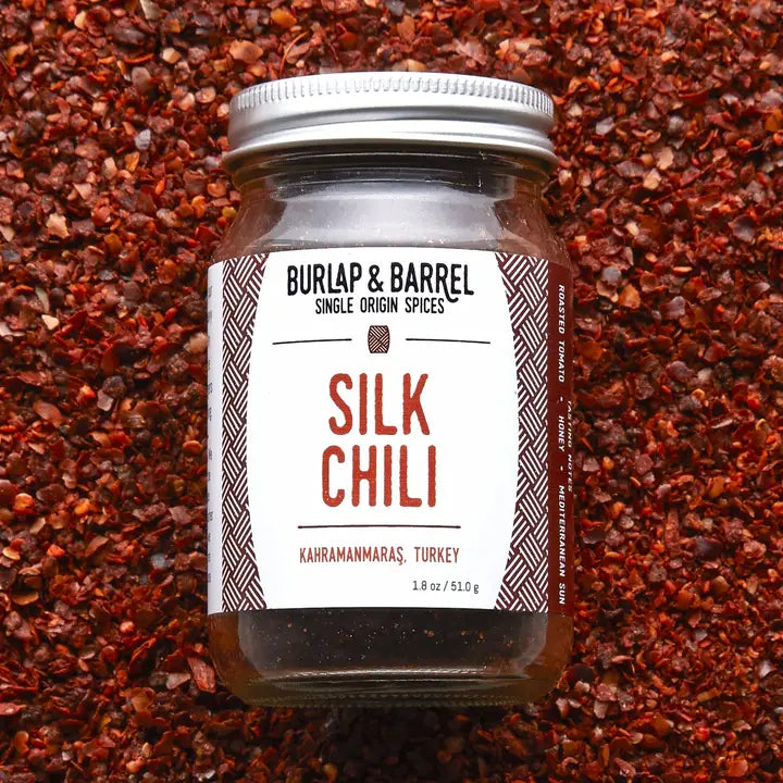Burlap & Barrel Silk Chili Flakes (Aleppo Pepper) - Single Origin Spice