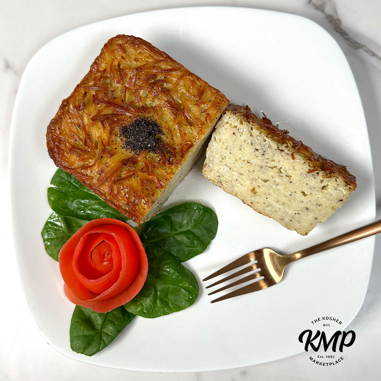 Salt & Pepper Noodle Kugel