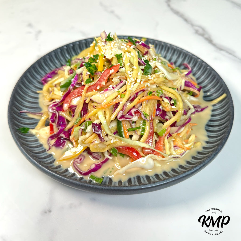 Chili Crisp Autumn Slaw with Mango