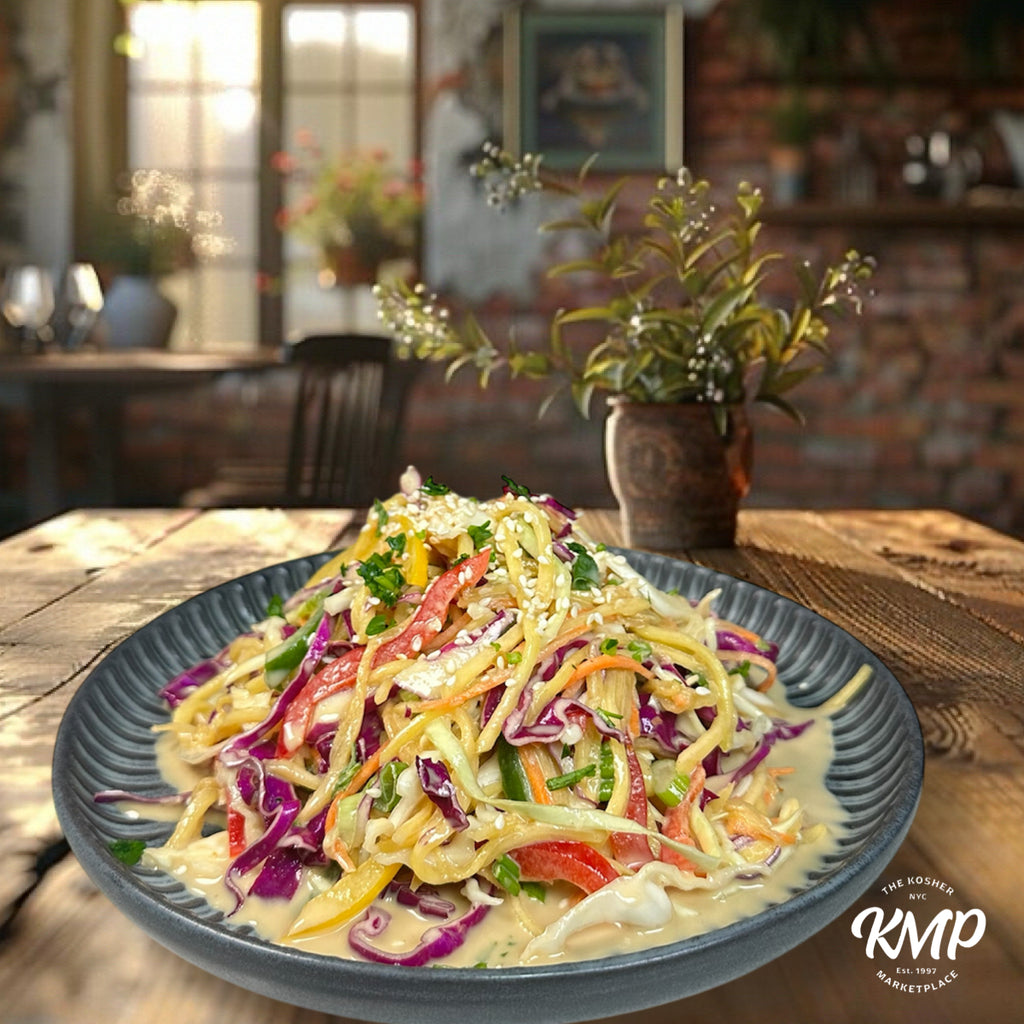 Chili Crisp Autumn Slaw with Mango