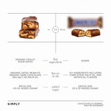 SIMPLY Chocolate Date Bars - Salted Peanut (4.5 oz Bags)