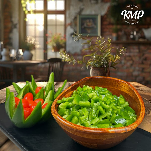 Chopped Green Peppers