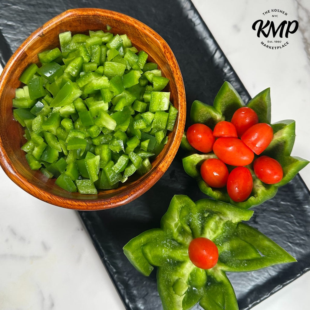 Chopped Green Peppers