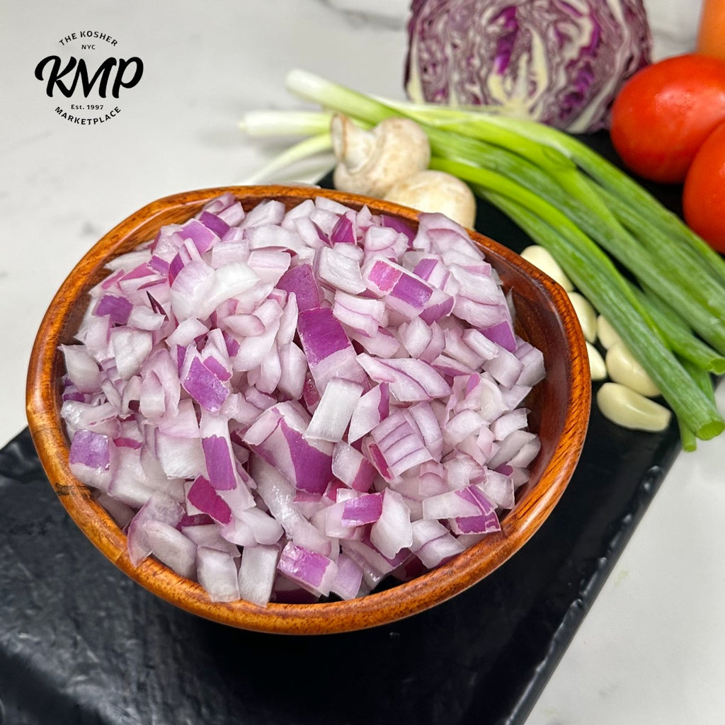 Chopped Red Onions