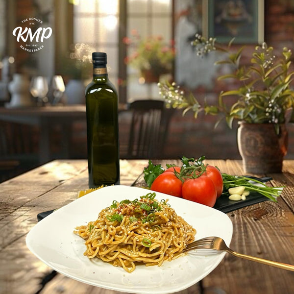 Cold Thai Sesame Peanut Noodles