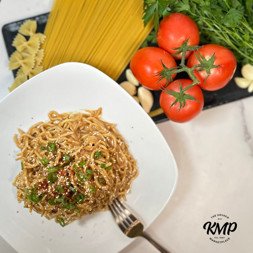 Cold Thai Sesame Peanut Noodles