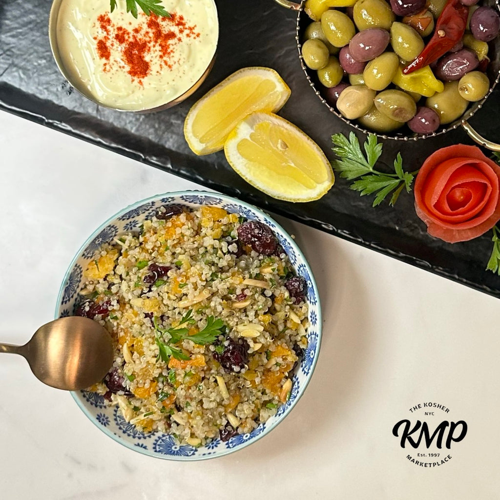Quinoa with Cranberries & Apricots