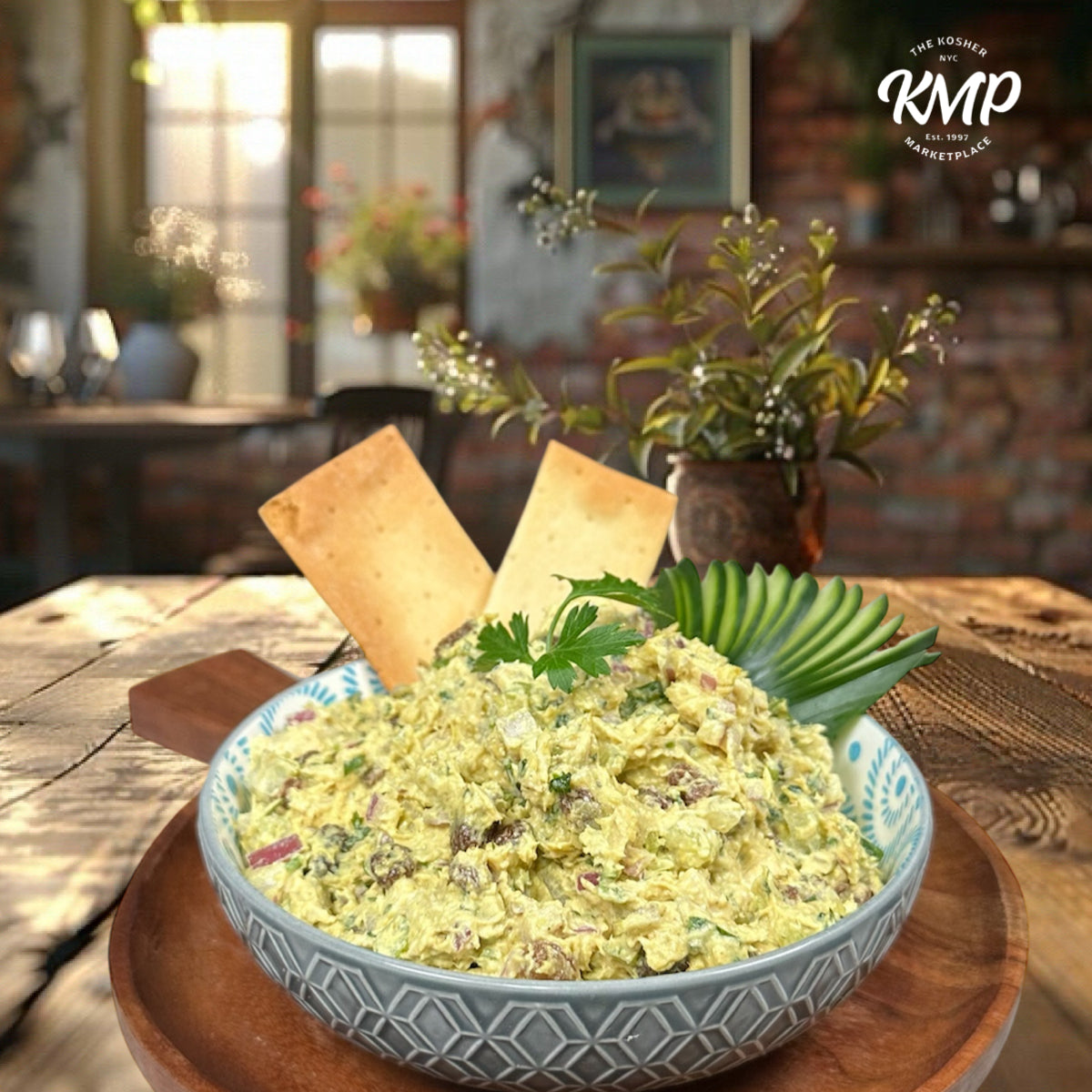 Curried Chicken Salad & Raisins