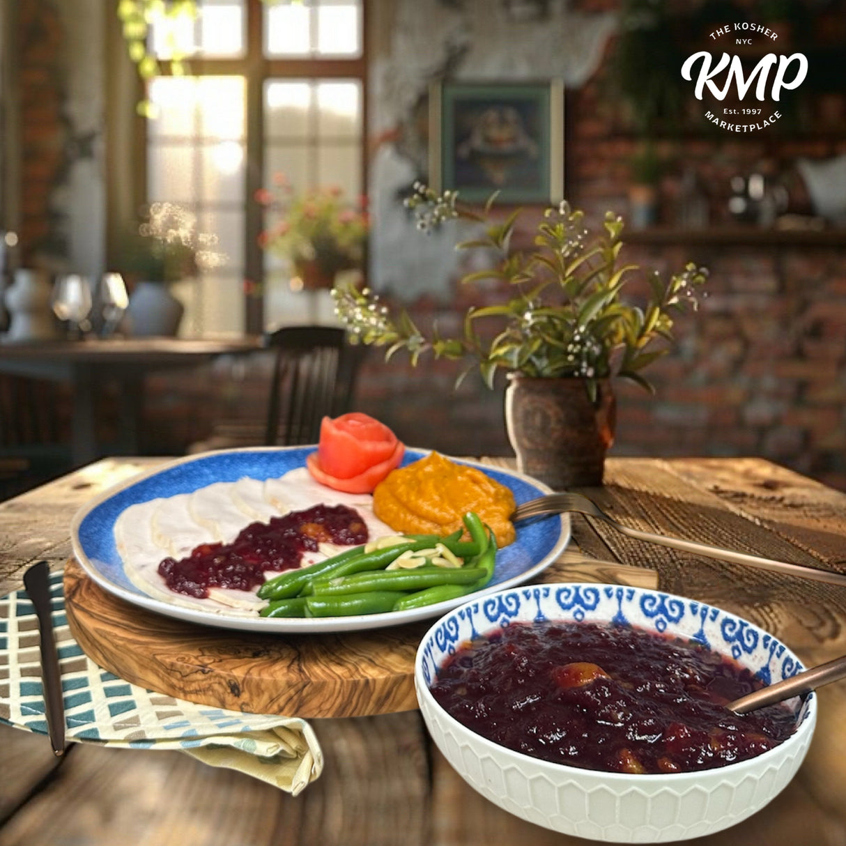 KFP Cranberry Compote with Mandarin Oranges