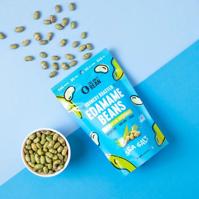 The Only Bean - Crunchy Roasted Edamame Sea Salt