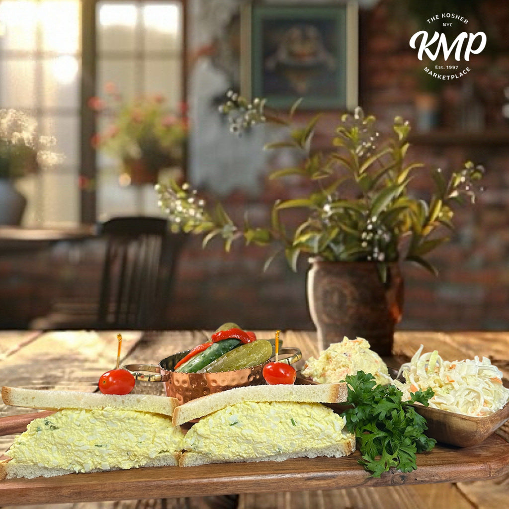 Egg Salad on Seedless Rye