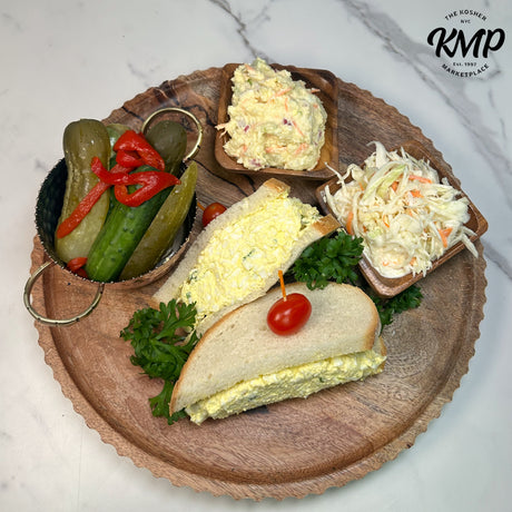 Egg Salad on Seedless Rye